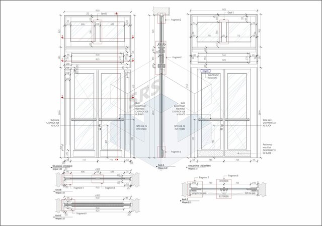 I offer furniture technical & production drawings image 7