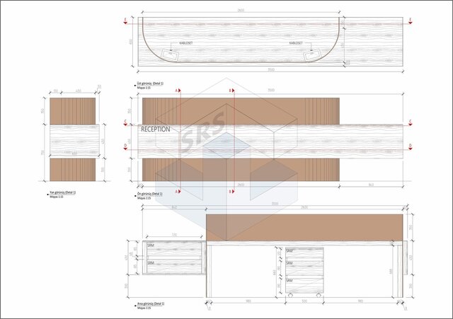 I offer furniture technical & production drawings image 3