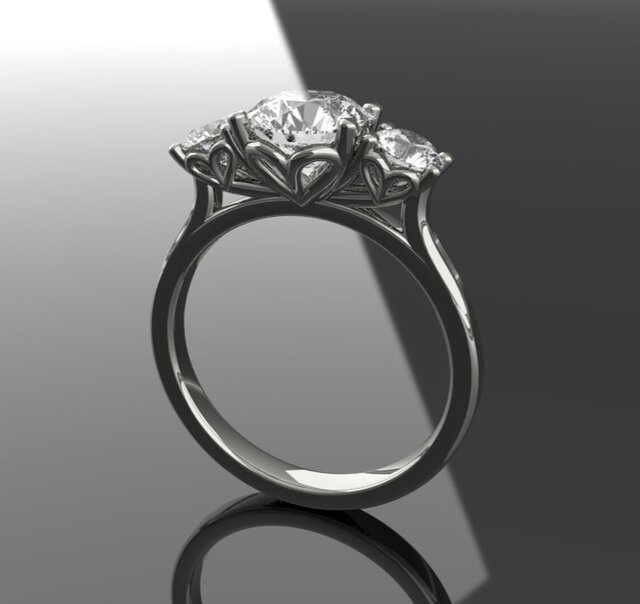 I offer Rhino 3D jewelery design for manufacturing