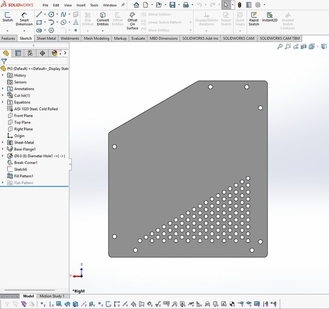 I will design sheet metal parts and fabrication drawings in SolidWorks image 6