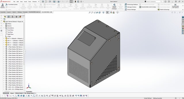 I will design sheet metal parts and fabrication drawings in SolidWorks image 2