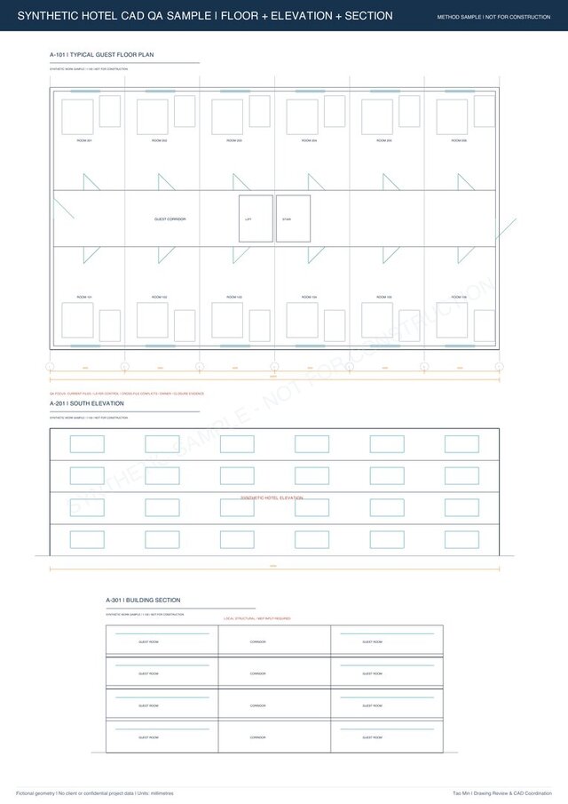 I will manage bulk architectural CAD drawing production with QA image 2