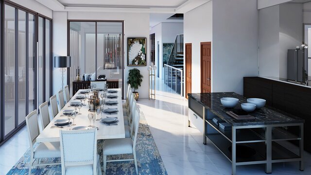 I will create high end photorealistic interior architectural renderings image 4