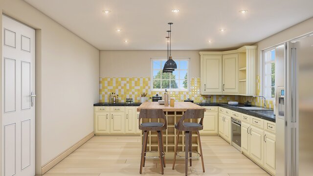 I will create high end photorealistic interior architectural renderings image 6