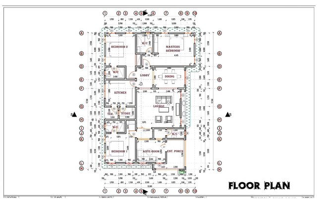 I will create professional 2D floor plans and 3D architectural models in Archicad image 3