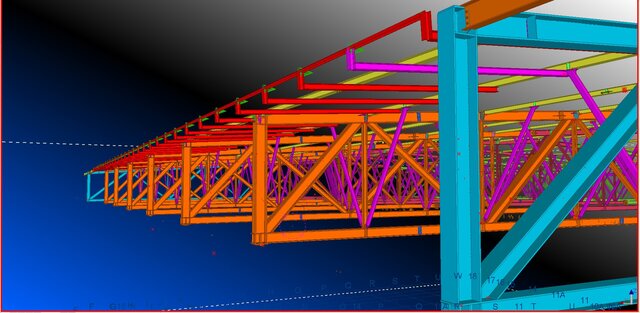 I will create detailed Tekla Structures models and fabrication drawings for steel structures image 6