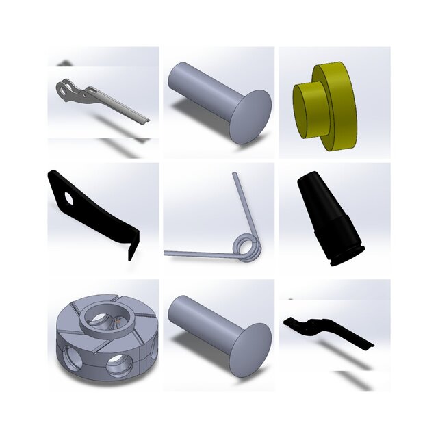 I will create manufacturable 3D CAD models for mechanical parts and products image 2