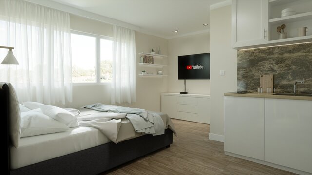 Interior and Exterior Rendering with 3D Modeling image 1