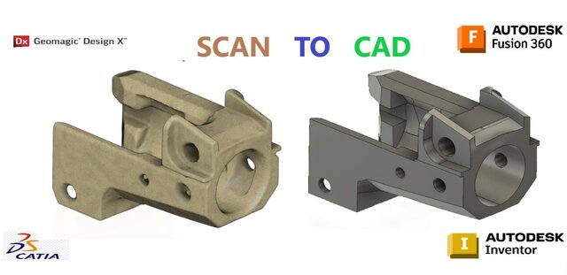 I offer reverse engineering and 3D scan-to-CAD services image 3