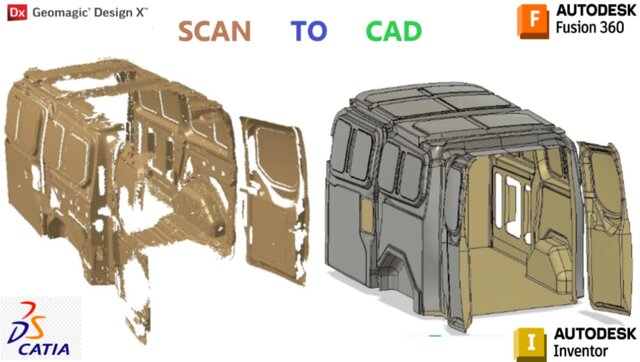 I offer reverse engineering and 3D scan-to-CAD services image 2