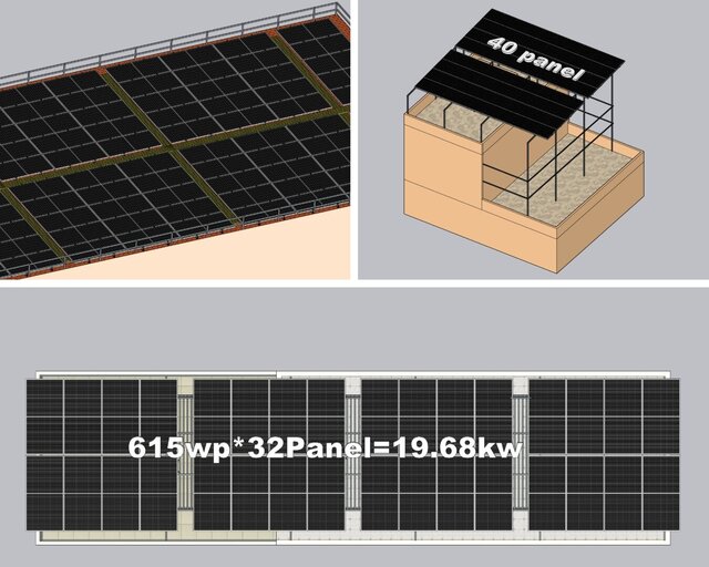 I will create accurate solar PV CAD designs and layouts image 5