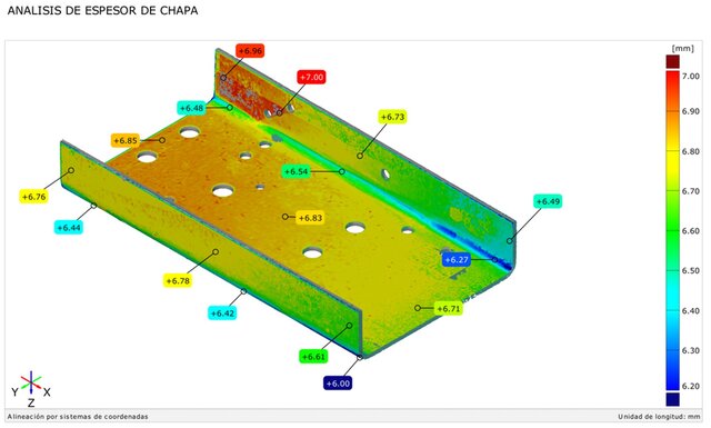 I will process 3D scan data and create dimensional inspection reports image 3