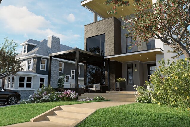 I offer photorealistic 3D exterior modeling and rendering design image 1