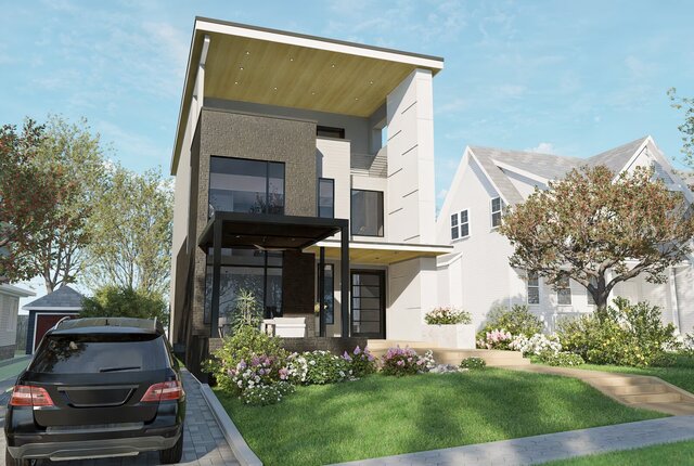 I offer photorealistic 3D exterior modeling and rendering design image 2
