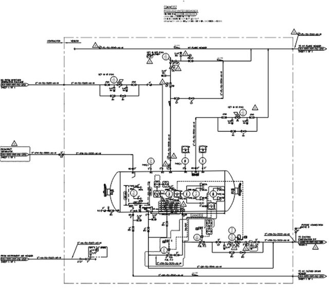 I will create and update professional P&ID drawings and process flow diagrams using AutoCAD