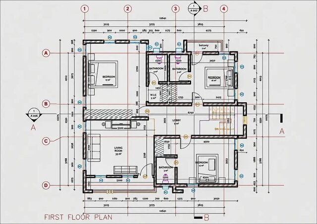 I will create professional 2D floor plans, CAD drawings and 3D architectural visualizations image 4