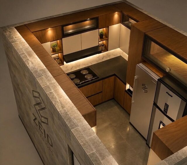 I will transform your kitchen ideas into a professional and realistic design