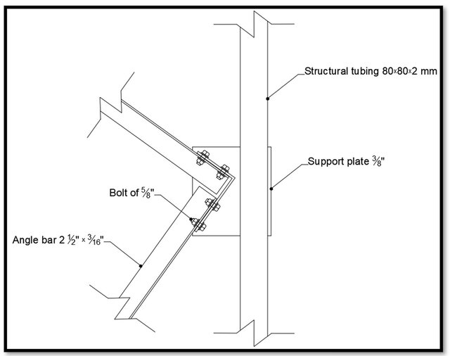 I offer structural analysis of bracing connections
