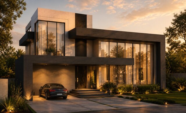 I offer complete architectural visualization image 3