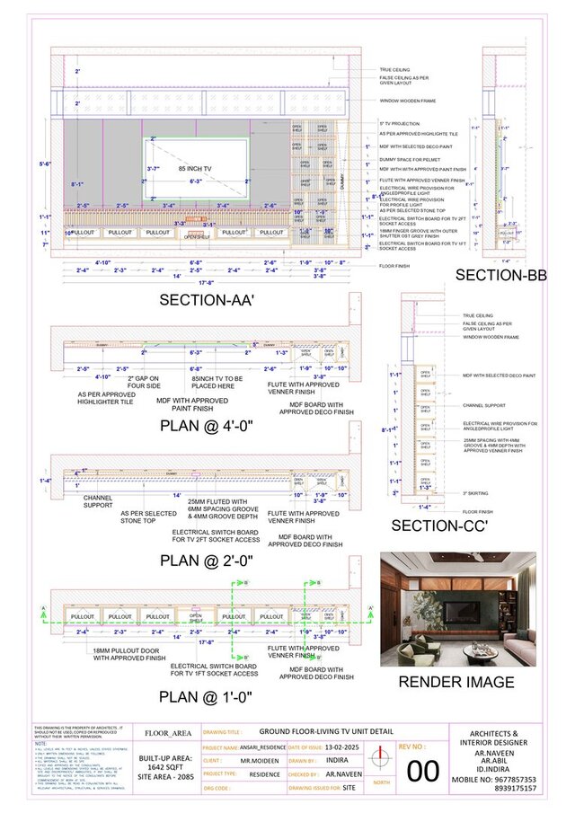 I will create accurate 2D AutoCAD interior and architectural drawings image 4