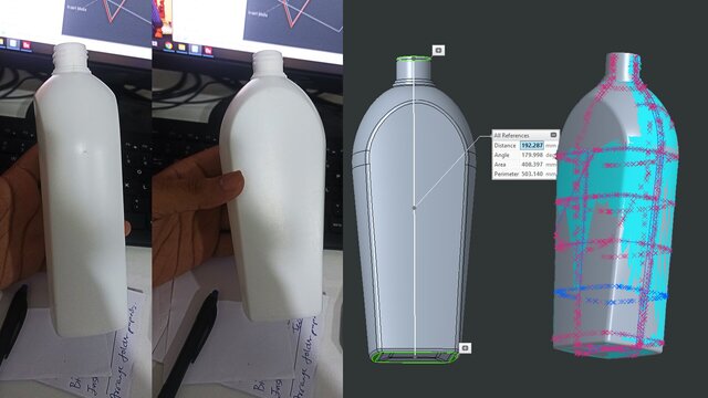 I will do 3d modeling of bottles from drawings and sketches image 5