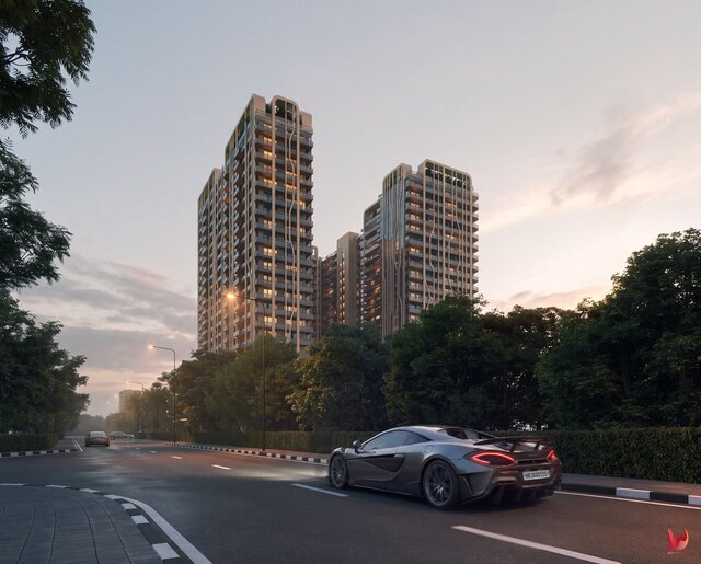 I will create photorealistic architectural 3D renders and walkthroughs for your project image 5