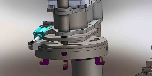 I offer heavy-duty rebar bundling and wire tying machine 3D CAD design image 5