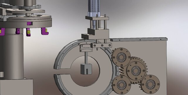 I offer heavy-duty rebar bundling and wire tying machine 3D CAD design image 7