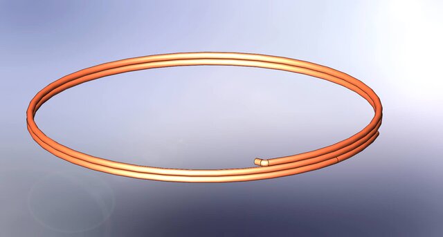 I offer heavy-duty rebar bundling and wire tying machine 3D CAD design image 9