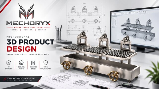 I will create product design and mechanical 3D Cad in SolidWorks image 4