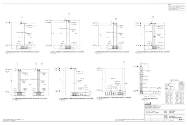 I will create accurate rebar shop drawings and BBS for your concrete structure image 14