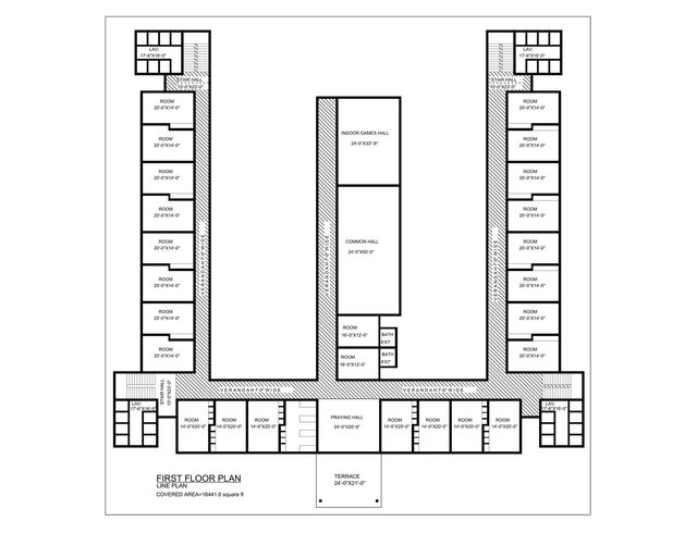 I will create professional architectural drawings in AutoCAD image 2