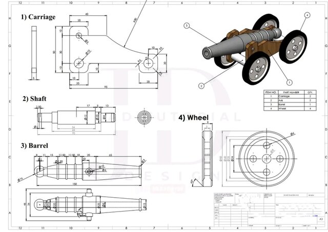 I will convert sketches, PDFs, and images into AutoCAD and PTC CREO