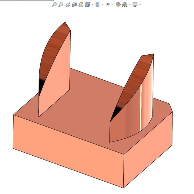 I offer EDM electrode design in SolidWorks image 18