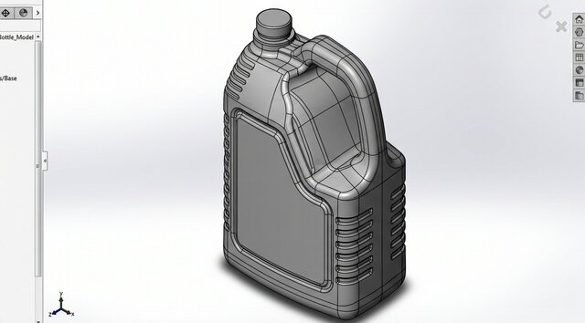 I will create professional mechanical CAD designs and 3D models using SolidWorks image 11