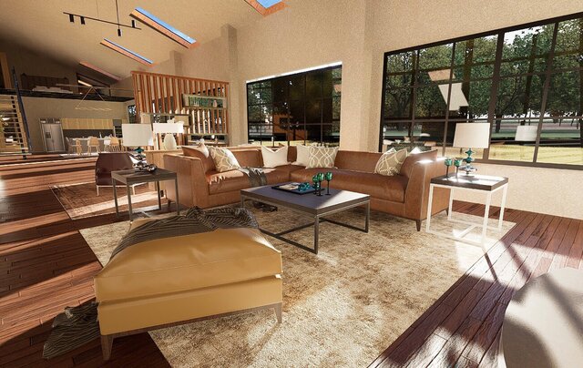 I can create interior designs for your next project