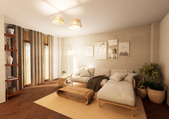 I will create renderings for architectural projects