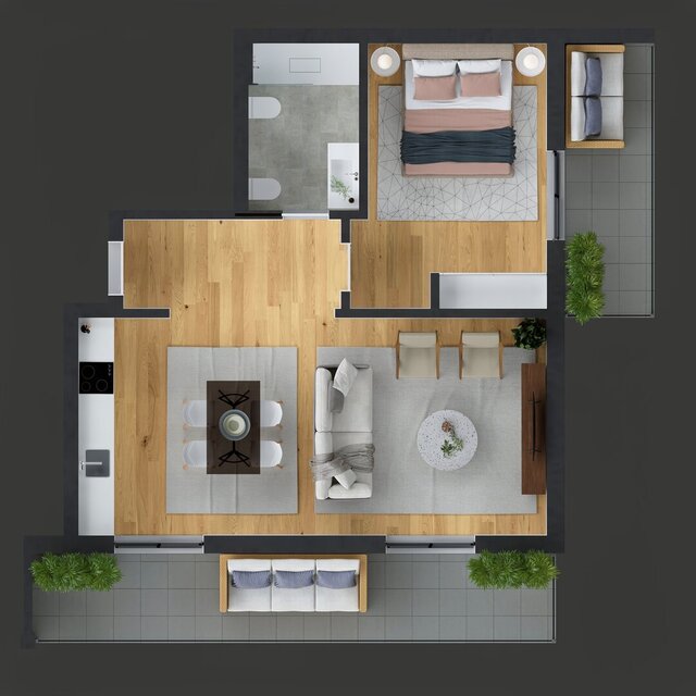 I offer 3D renderings for your house projects image 13