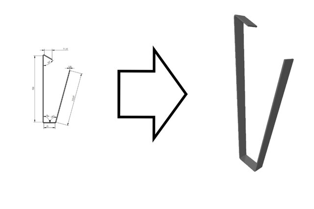 2D Technical/manufacturing Drawing to 3D Model STEP/STL Conversion