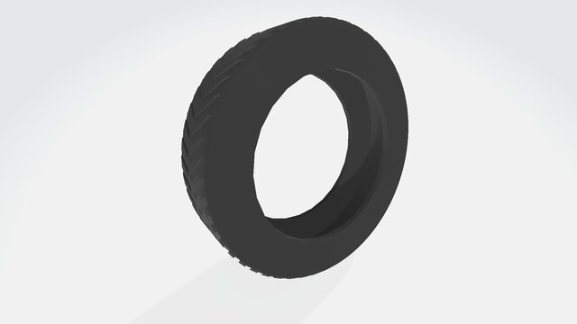 You will get tire design service with 3D model and 2D drawings image 1