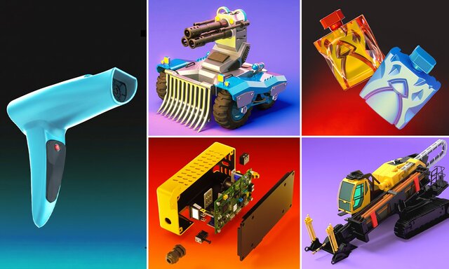 I will render your product with photorealistic 3D visuals for marketing image 1