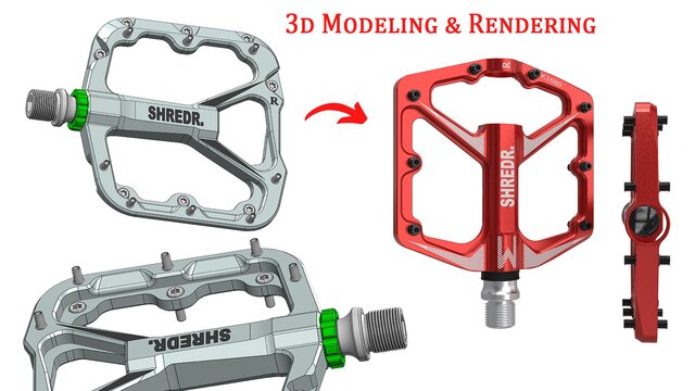 I will render your product with photorealistic 3D visuals for marketing image 6