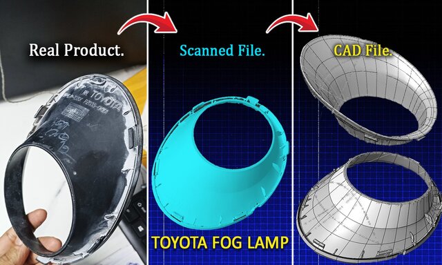I will recreate your physical part into a 3D CAD model with reverse engineering precision image 3
