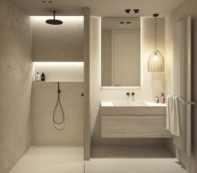 I offer high-quality architectural renderings of bathrooms image 22