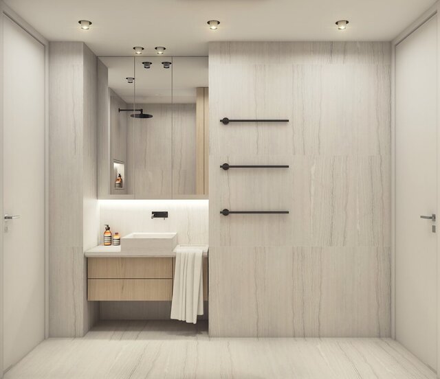 I offer high-quality architectural renderings of bathrooms image 6