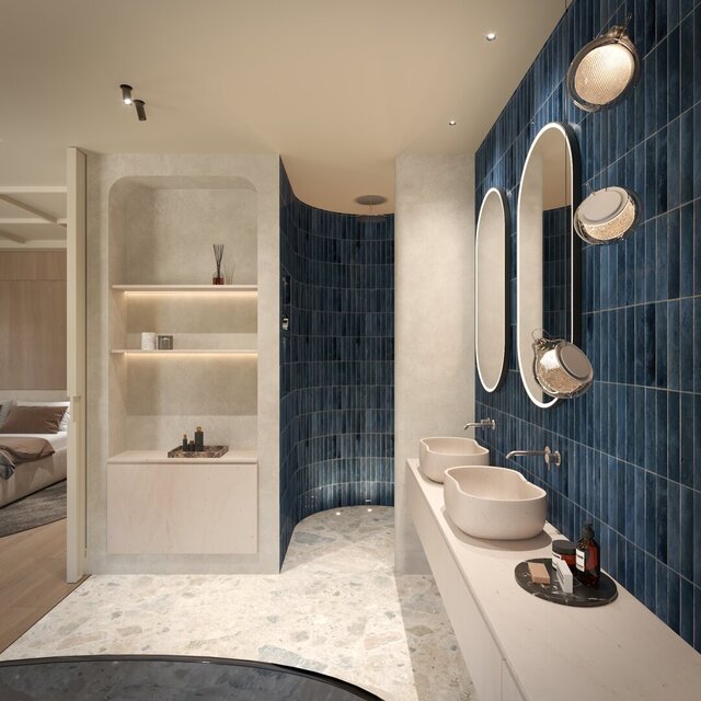 I offer high-quality architectural renderings of bathrooms image 5