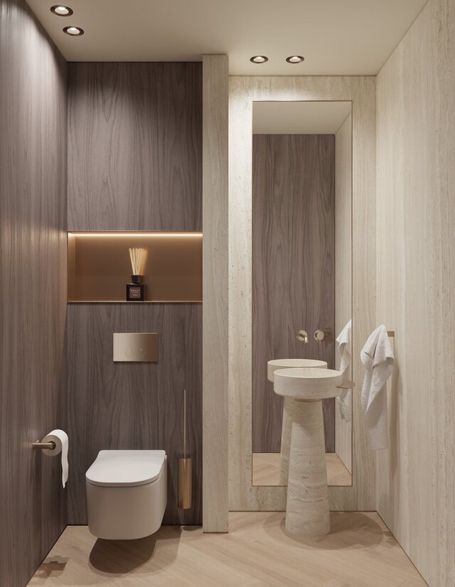 I offer high-quality architectural renderings of bathrooms image 11