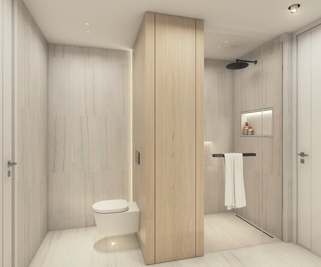 I offer high-quality architectural renderings of bathrooms image 8