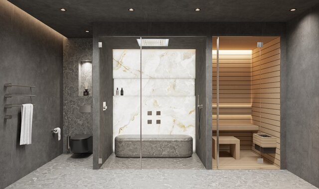 I offer high-quality architectural renderings of bathrooms image 2
