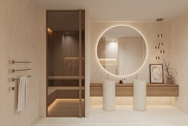 I offer high-quality architectural renderings of bathrooms image 20